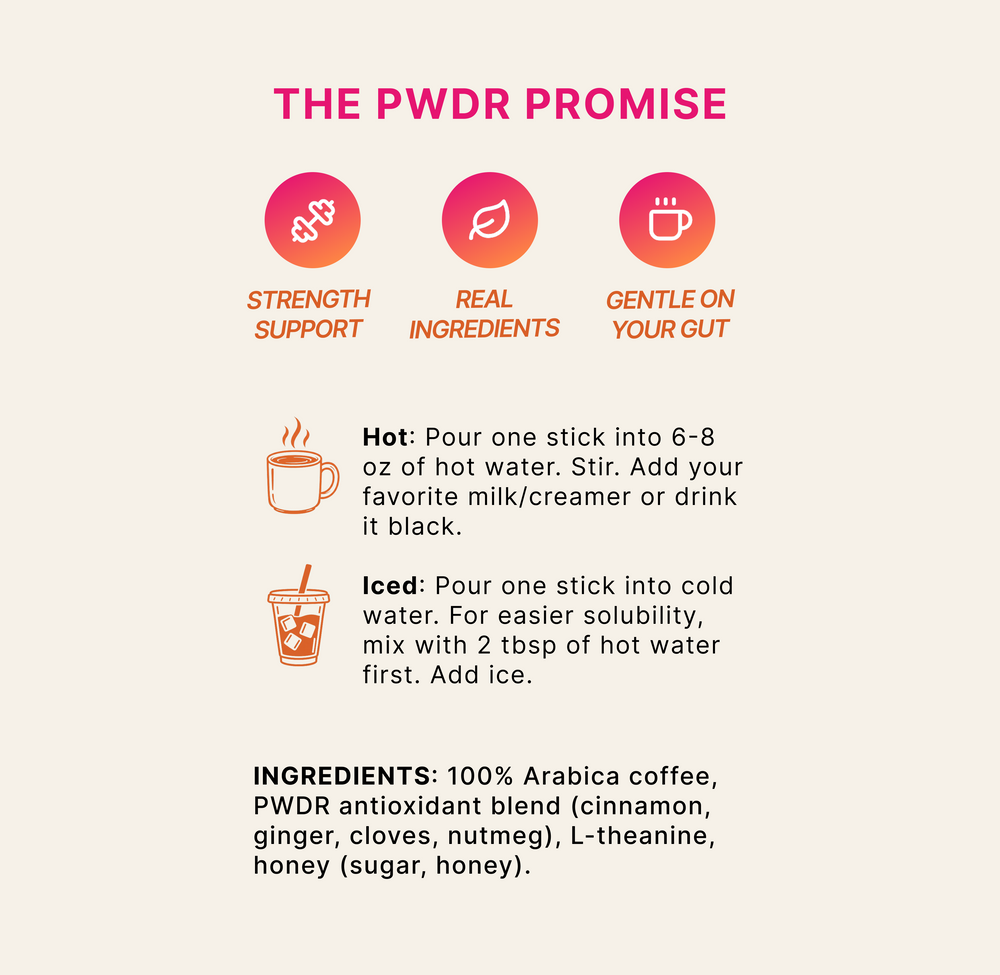 PWDR Collagen Coffee